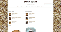 Desktop Screenshot of peekeats.com